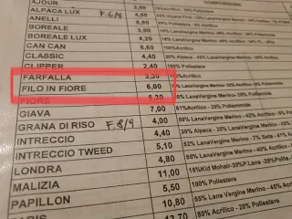 300 gr di misto lana merino fantasia