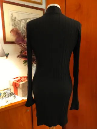 Abito longuette nero