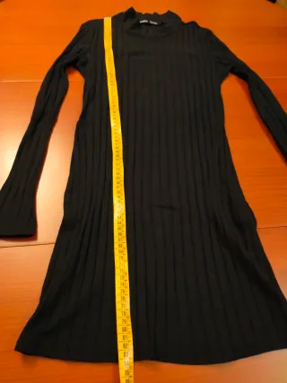 Abito longuette nero