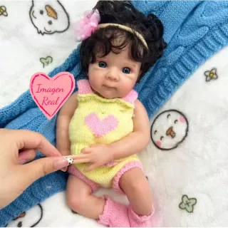 Muñeca Reborn Bebé Silicona Flexible