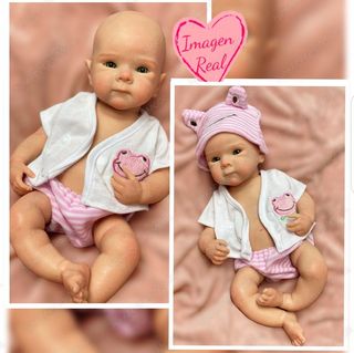 Muñeca bebé reborn silicona flexible