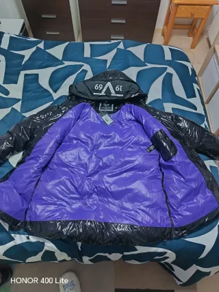 Chaqueta Versace 1969 Negra Brillante