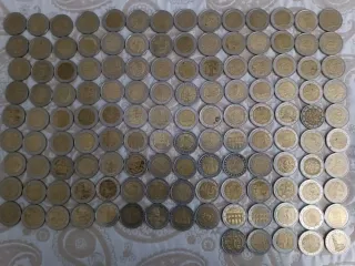 2 Euros Colección conmemorativas 150 unidades