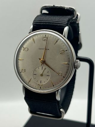 Reloj Certina Cuerda Manual Vintage Años 30-40