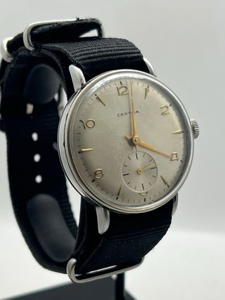 Reloj Certina Cuerda Manual Vintage Años 30-40