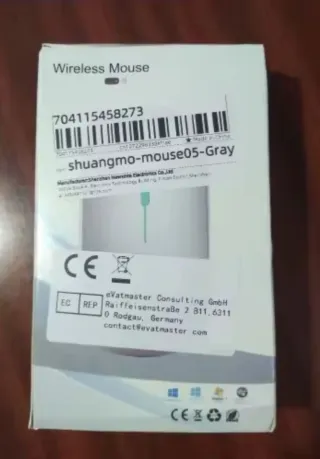 Ratón inalámbrico bluetooth USB C recargable