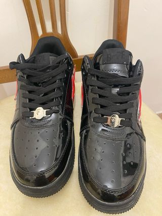 Bape Sta Shark Low Negras