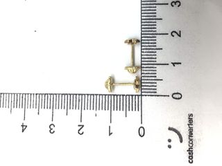 pendientes oro 18k con piedra