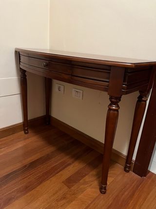 Mueble recibidor de madera