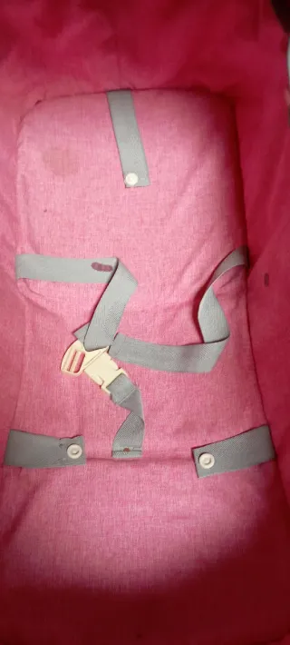 Set juego símbolico Cuna cochecito y mecedora