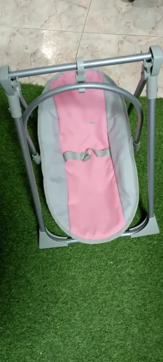 Set juego símbolico Cuna cochecito y mecedora