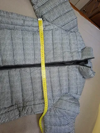 Parka cuadros pata de gallo