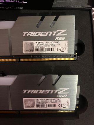 RAM G.Skill Trident Z RGB DDR4 32GB 3600MHz