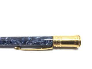 portaminas alta gama parker duofold marble blue