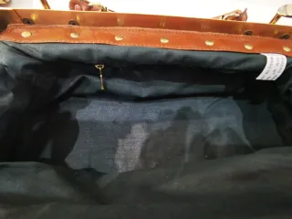 Bolso Cuero Argentino Mercau Marrón