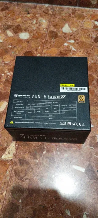 Fuente Alimentación Nfortec Vanth 850W 80 PlusGold