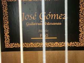 guitarra clasica jose gomez f80