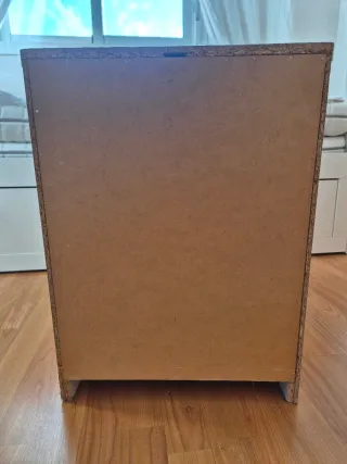 Mesita de noche Ikea blanca