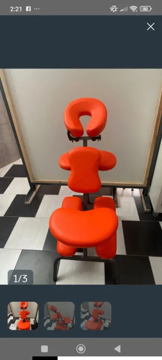 Silla de masaje . Tatuajes . Estética. Madeterapia