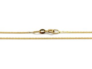 cadena oro 18k 22cm
