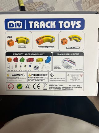 Juego de construcción Cube Track 81 piezas