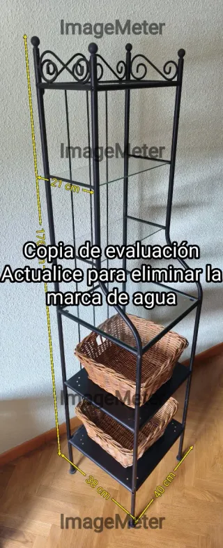 Estantería tipo forja