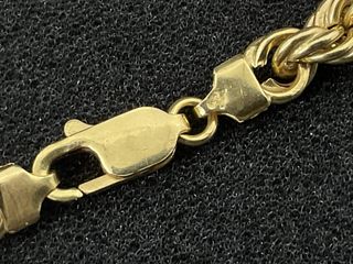 cadena oro 18k 24cm
