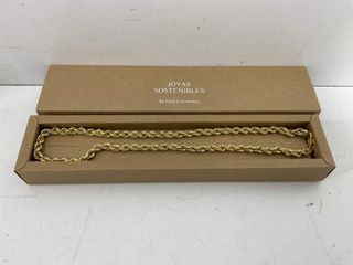 cadena oro 18k 24cm