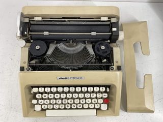 equipamiento oficinas olivetti lettera 35