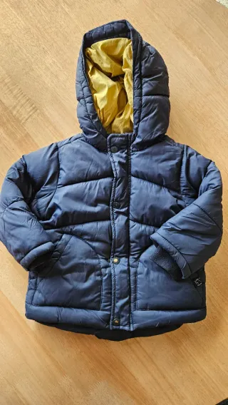 Abrigo Chaqueta Infantil Azul Marino