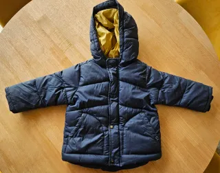 Abrigo Chaqueta Infantil Azul Marino