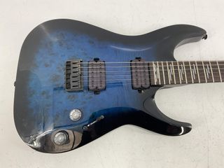 guitarra electrica schecter omen elite-7 see blue burst