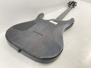 guitarra electrica schecter omen elite-7 see blue burst