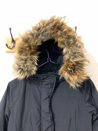 Woolrich Parka con cappuccio e pelliccia piumino