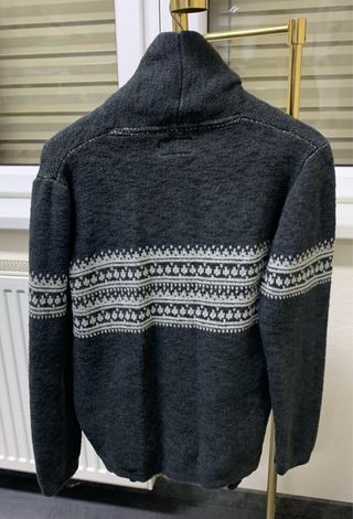 Maglione con zip caldo Billabong grigio