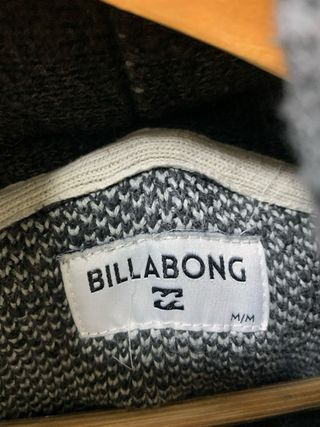 Maglione con zip caldo Billabong grigio