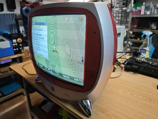 TV CRT LG Netee 20 Gris y Naranja