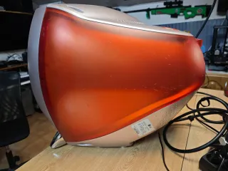 TV CRT LG Netee 20 Gris y Naranja