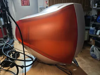 TV CRT LG Netee 20 Gris y Naranja