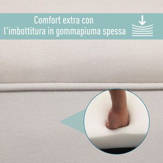 Banco Zapatero Con Brazos Enrollados, Banco Tapizado para Entrada, Mezcla Gris Blanco, 102X36X51Cm