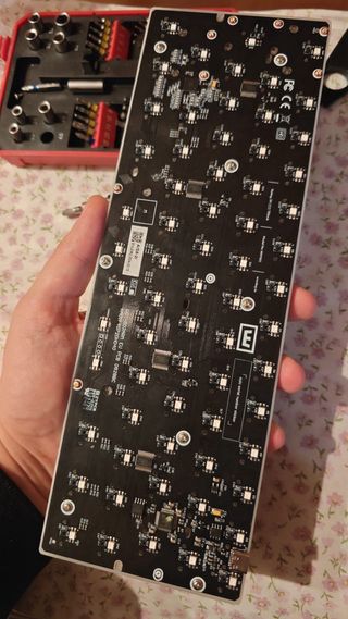 Teclado Wooting 60HE+ con 2 meses de uso.