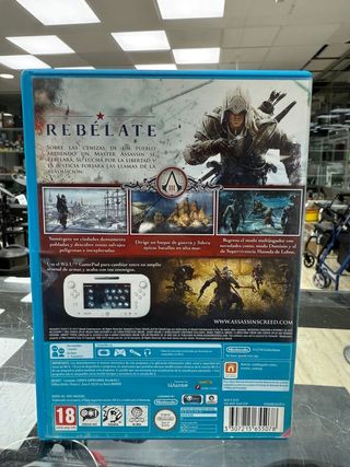 Videojuego Wii U Assassin´s creed III