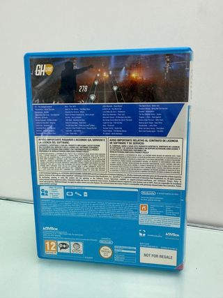 Videojuego Wii U GuitarHero