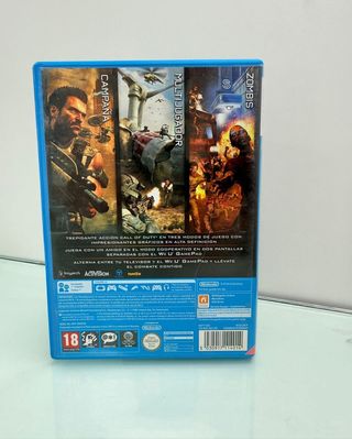 Videojuego Wii U Call of duty black ops