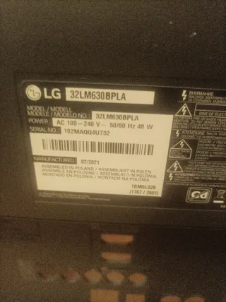 Placa Main Board TV LG 32LM630BPLA