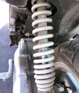 Amortiguador trasero izquierdo yamaha jog 110981