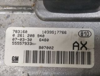 Opel 446809 centralita motor 55557933 corsa d cmon