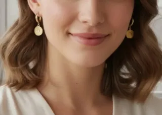 Pendientes d Plata baño de Oro 18K Tous Mdl.Oursin