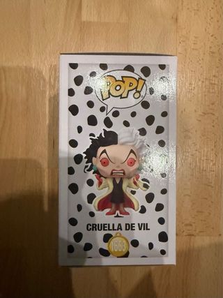Funko Pop! 101 Dálmatas Cruella De Vil Chase