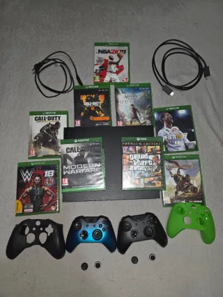 Xbox One X 1TB + 2 Mandos + Juegos